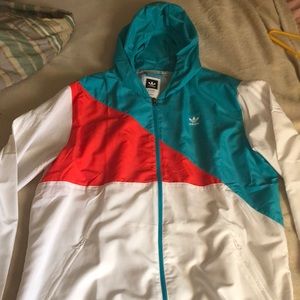 Adidas windbreaker jacket XL